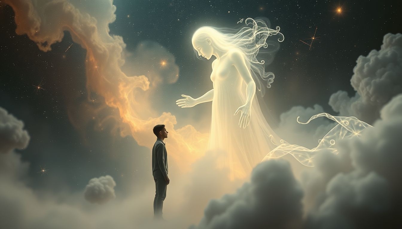 Pâlir en voyant un fantôme symbolise la peur de l'inconnu.