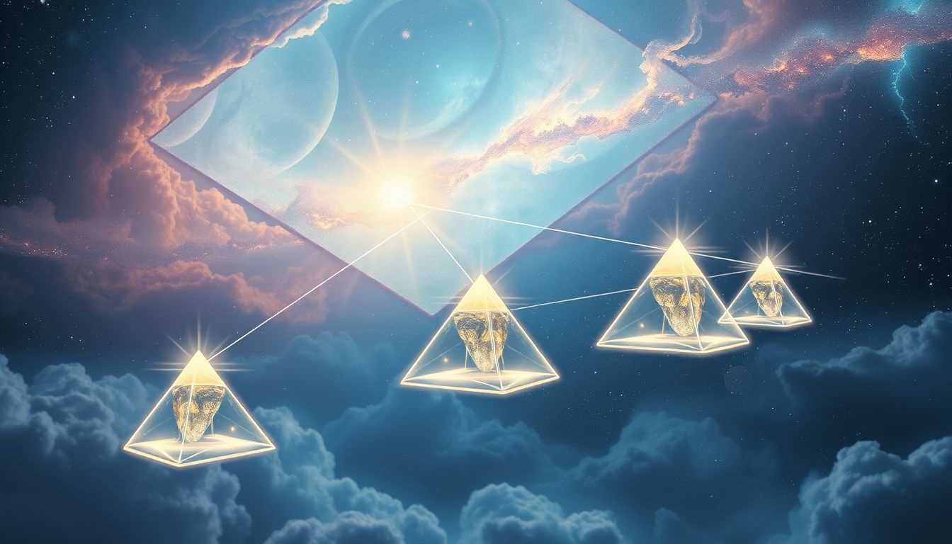 Rêver de pyramides symbolise l’ambition et la quête de stabilité.