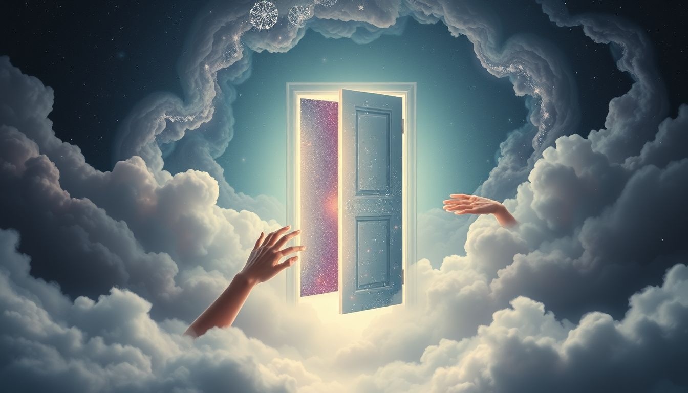 Cognant une porte en rêve symbolise souvent des occasions refusées.
