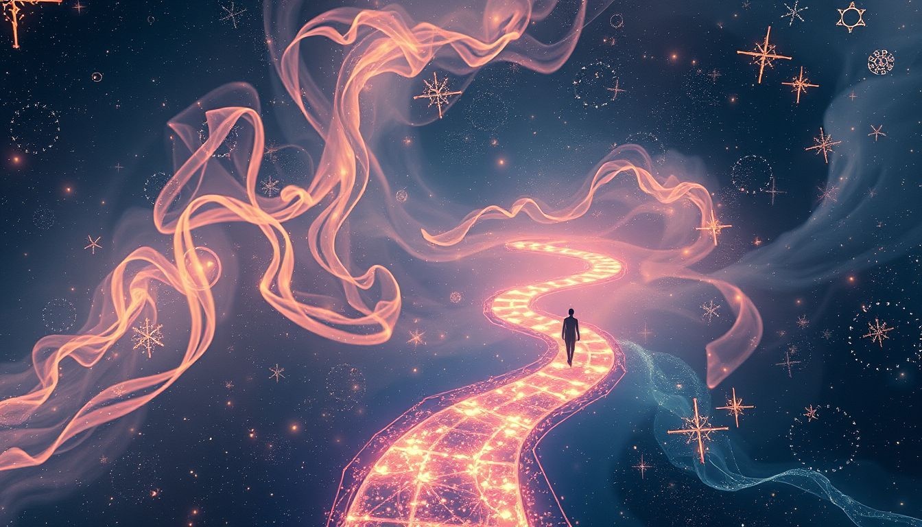 Se perdre en raccourci symbolise souvent une confusion intérieure profonde.