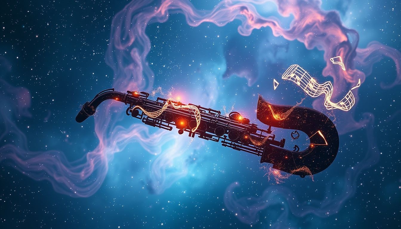 Un saxophone désaccordé symbolise souvent des conflits intérieurs non résolus.