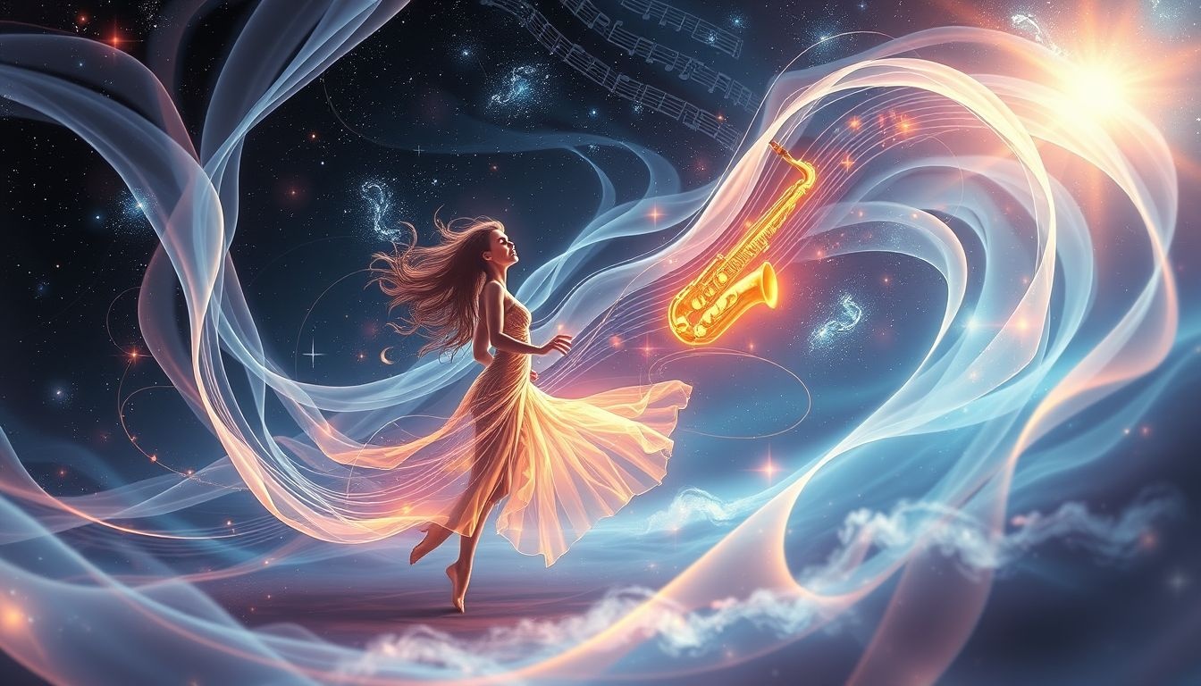 Rêver d’un saxophone inspire le rythme et l’équilibre émotionnel.