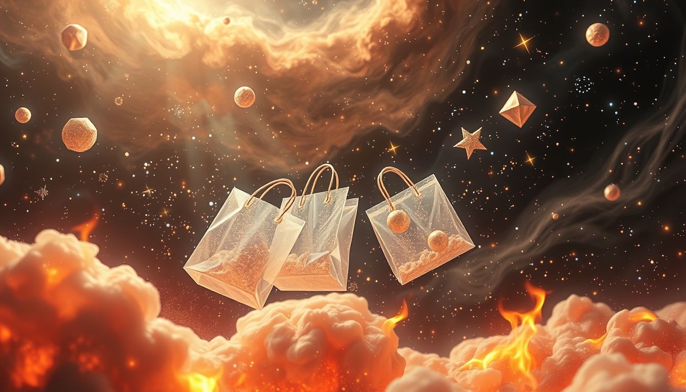 L'incendie en centre commercial symbolise la destruction du consumérisme superficiel.