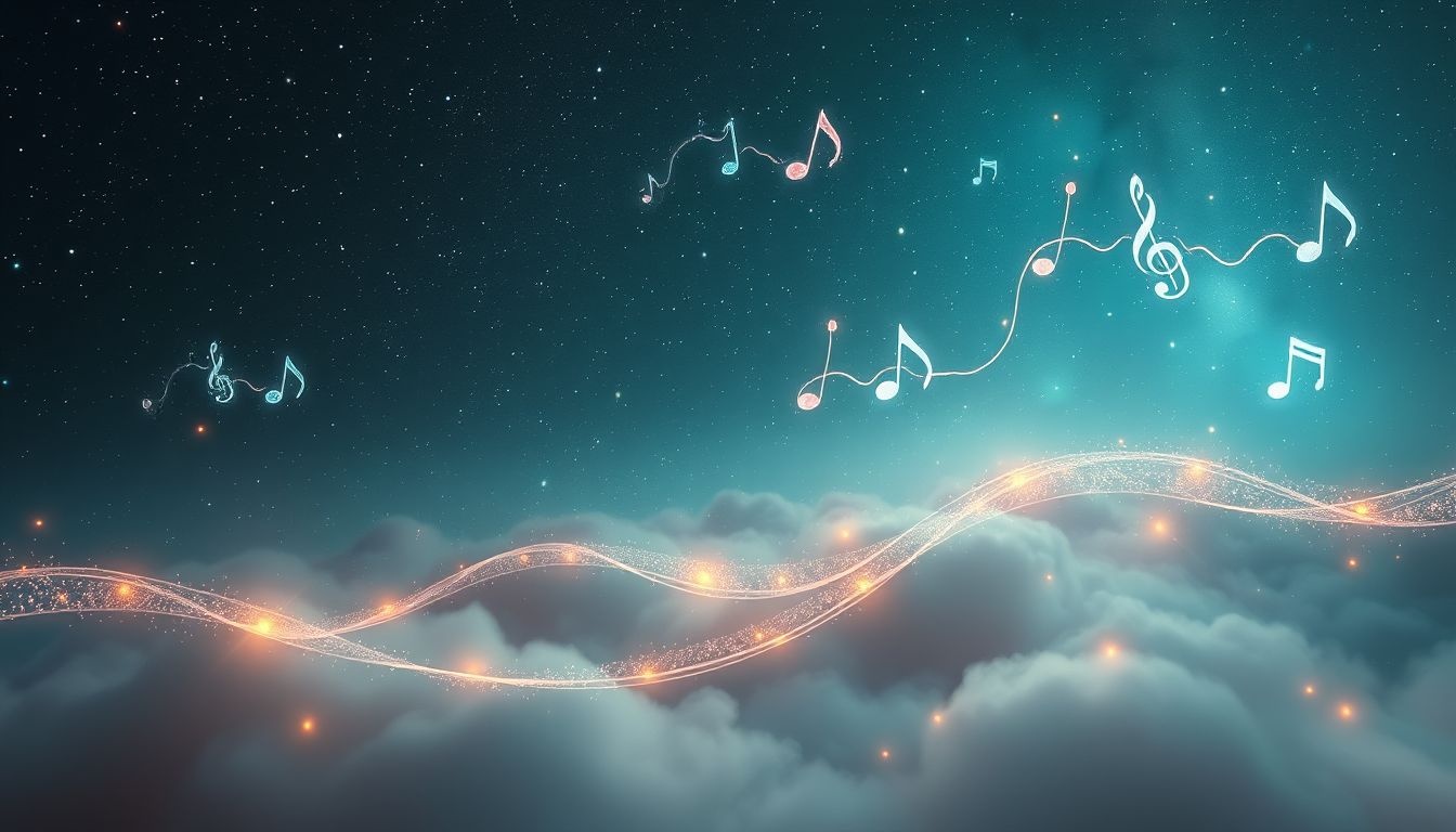 Entendre un saxophone de loin symbolise une inspiration artistique subtile.