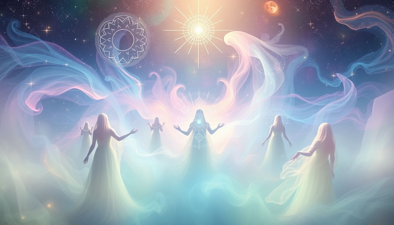 Le chant choral symbolise souvent l’harmonie spirituelle et l’élévation intérieure.