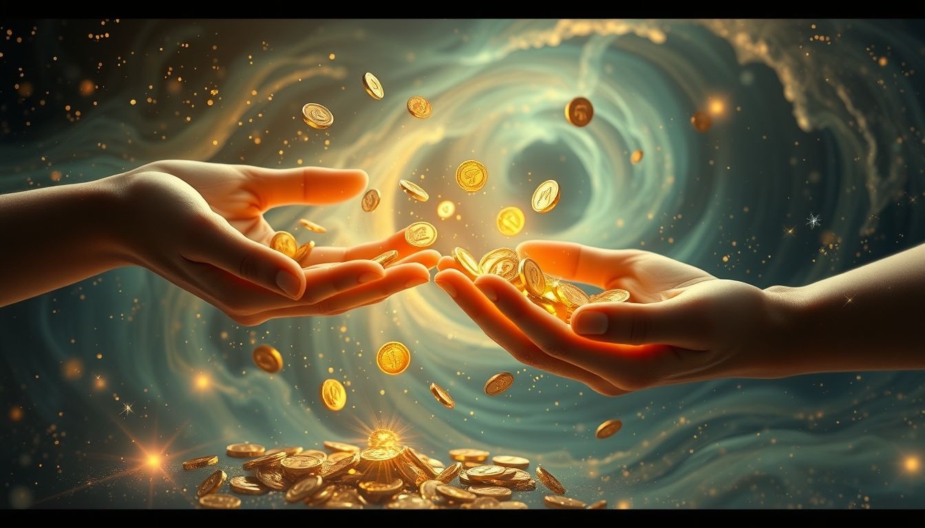 Balayer de l'argent symbolise souvent des occasions perdues ou remords.