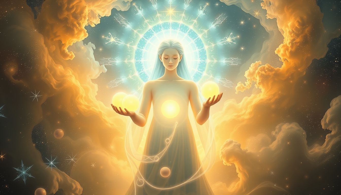 Le berger bienveillant symbolise protection et guidance spirituelle sûre.