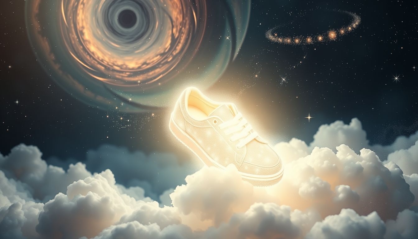 Des chaussures propres symbolisent un renouveau et une clarté intérieure.