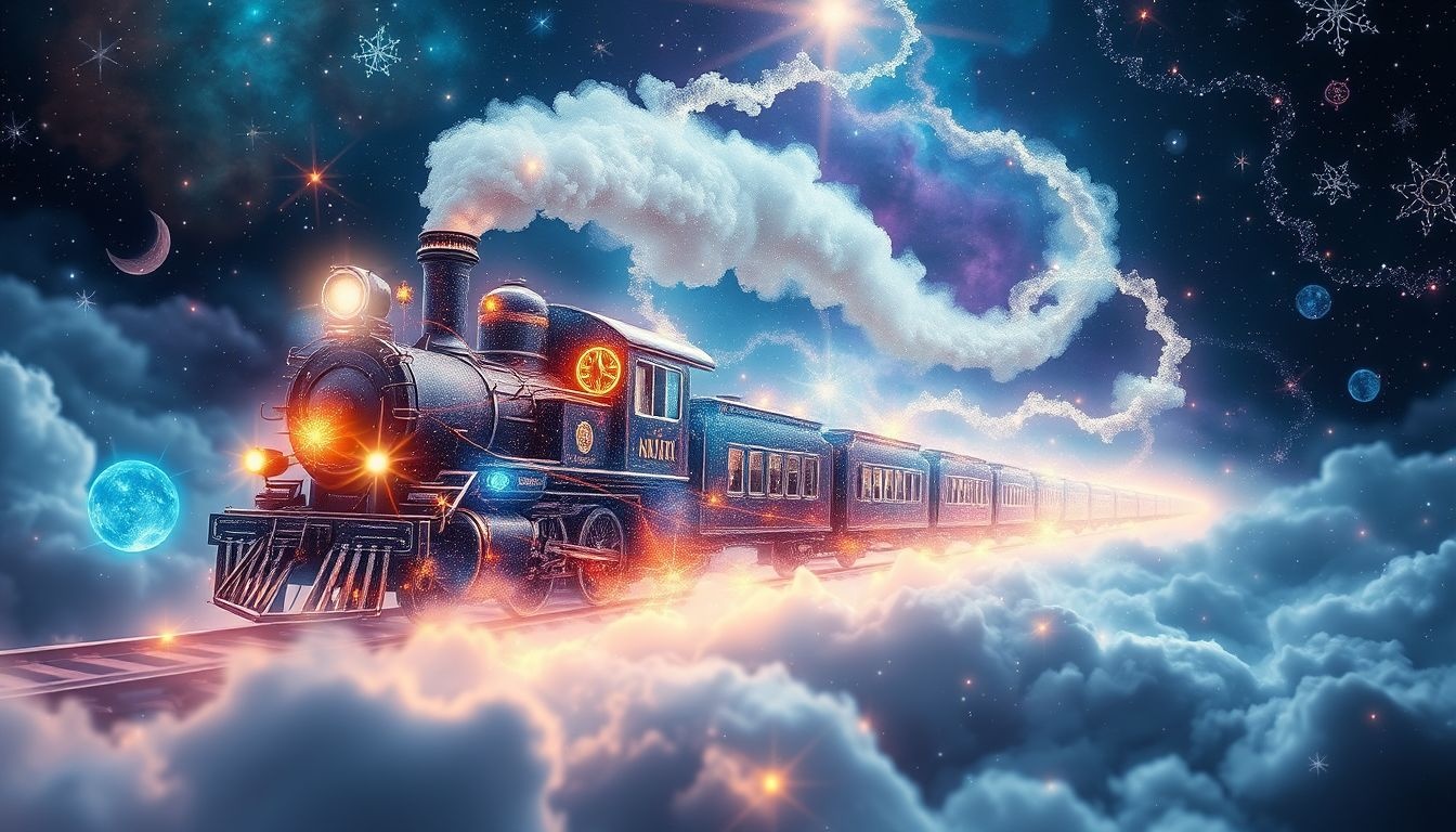 Rêver d'une locomotive symbolise souvent un puissant élan de vie.