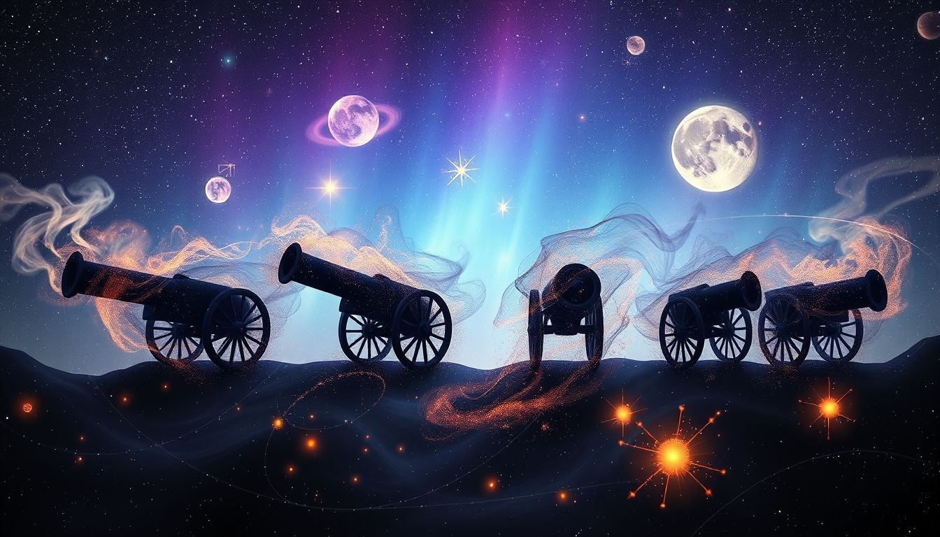 Rêver d’un canonnier symbolise souvent un pouvoir explosif intérieur.