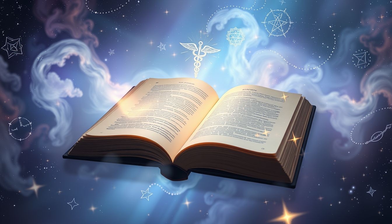 Tenir un journal de rêves révèle les symboles du caducée.
