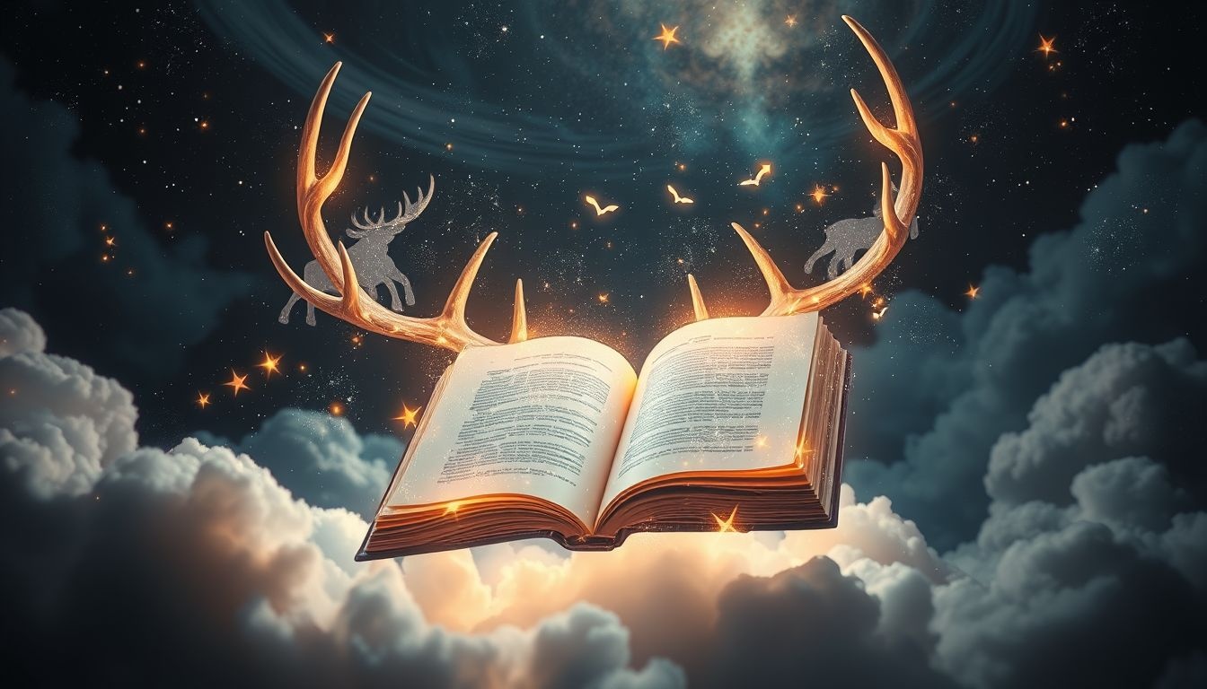 Tenir un journal de rêves révèle l'élan comme guide symbolique.