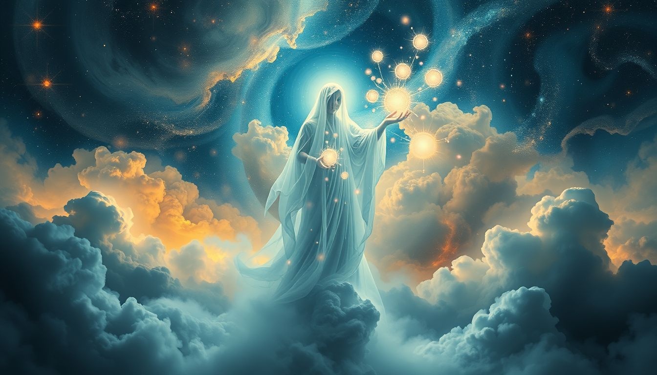 Le crieur public symbolise l'expression brute de l'inconscient profond.