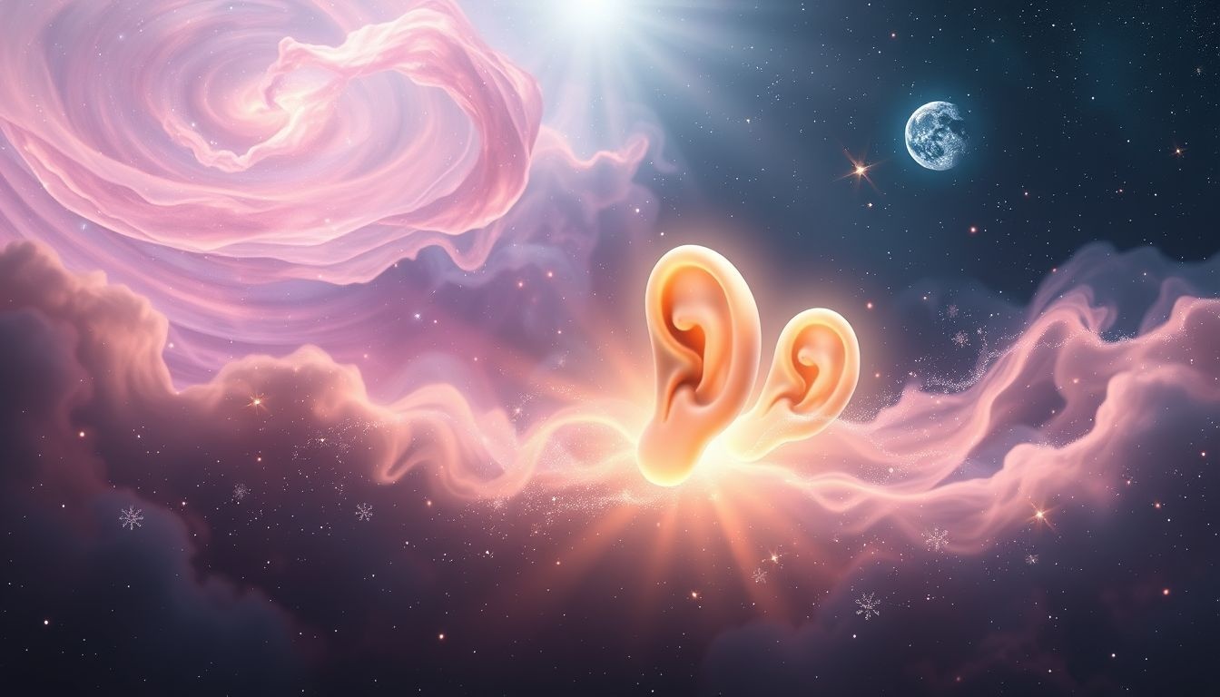 La douleur lancinante aux oreilles symbolise souvent une écoute intuitive approfondie.