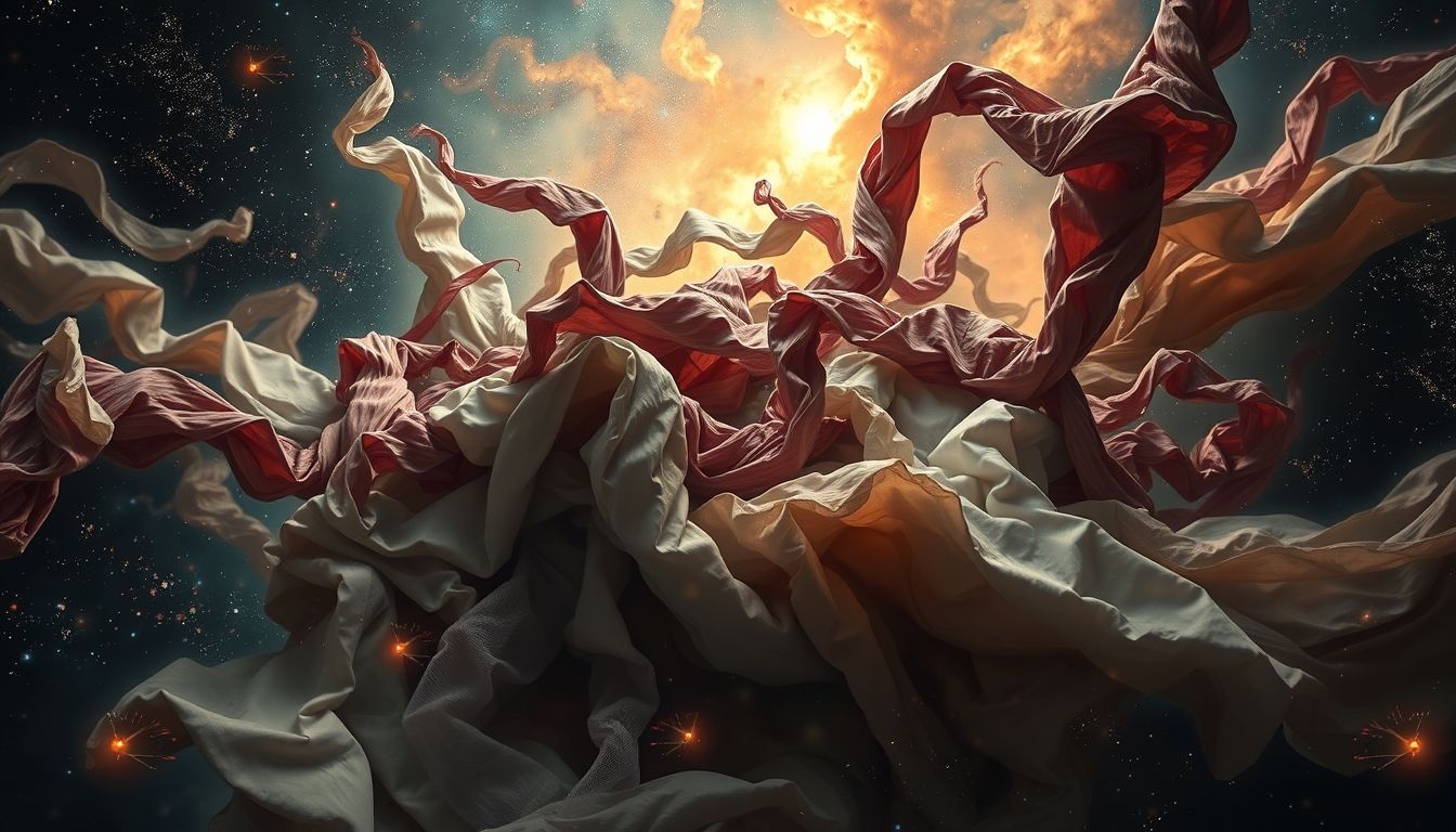 Les draps vendus révèlent souvent des conflits intérieurs non exprimés.