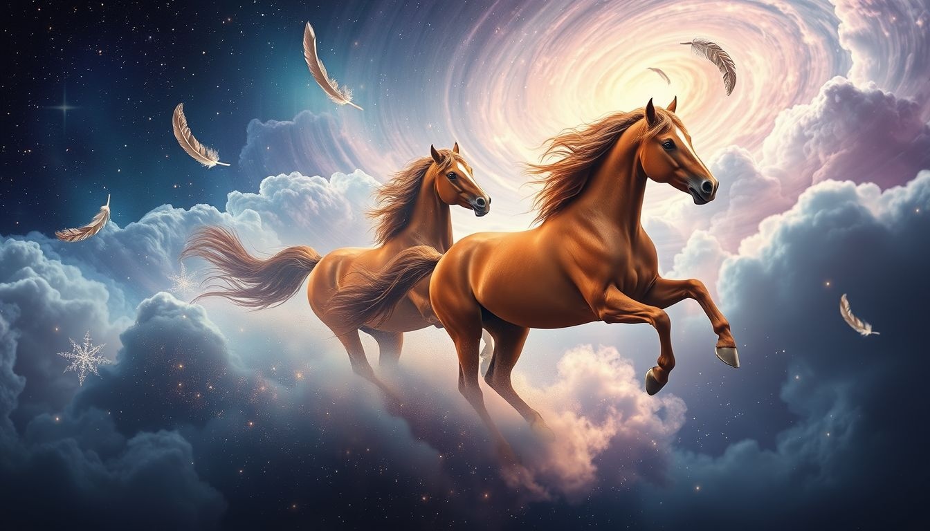 Rêver d’un cheval brun symbolise souvent force et stabilité intérieure.