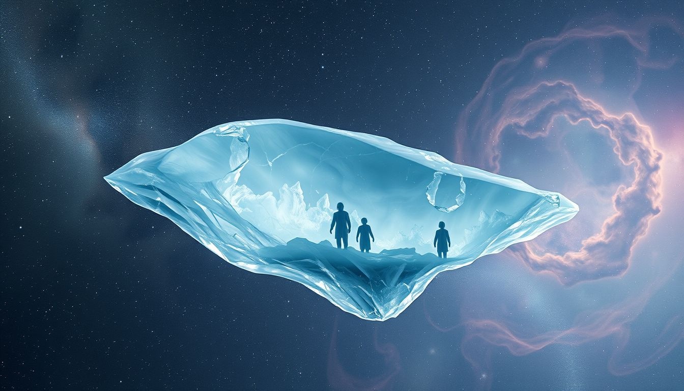 Rêver de glace symbolise souvent une période de blocage émotionnel.