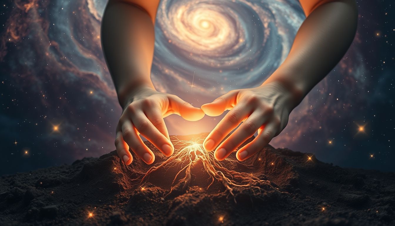 Gratter le sol révèle un désir profond de comprendre ses origines.