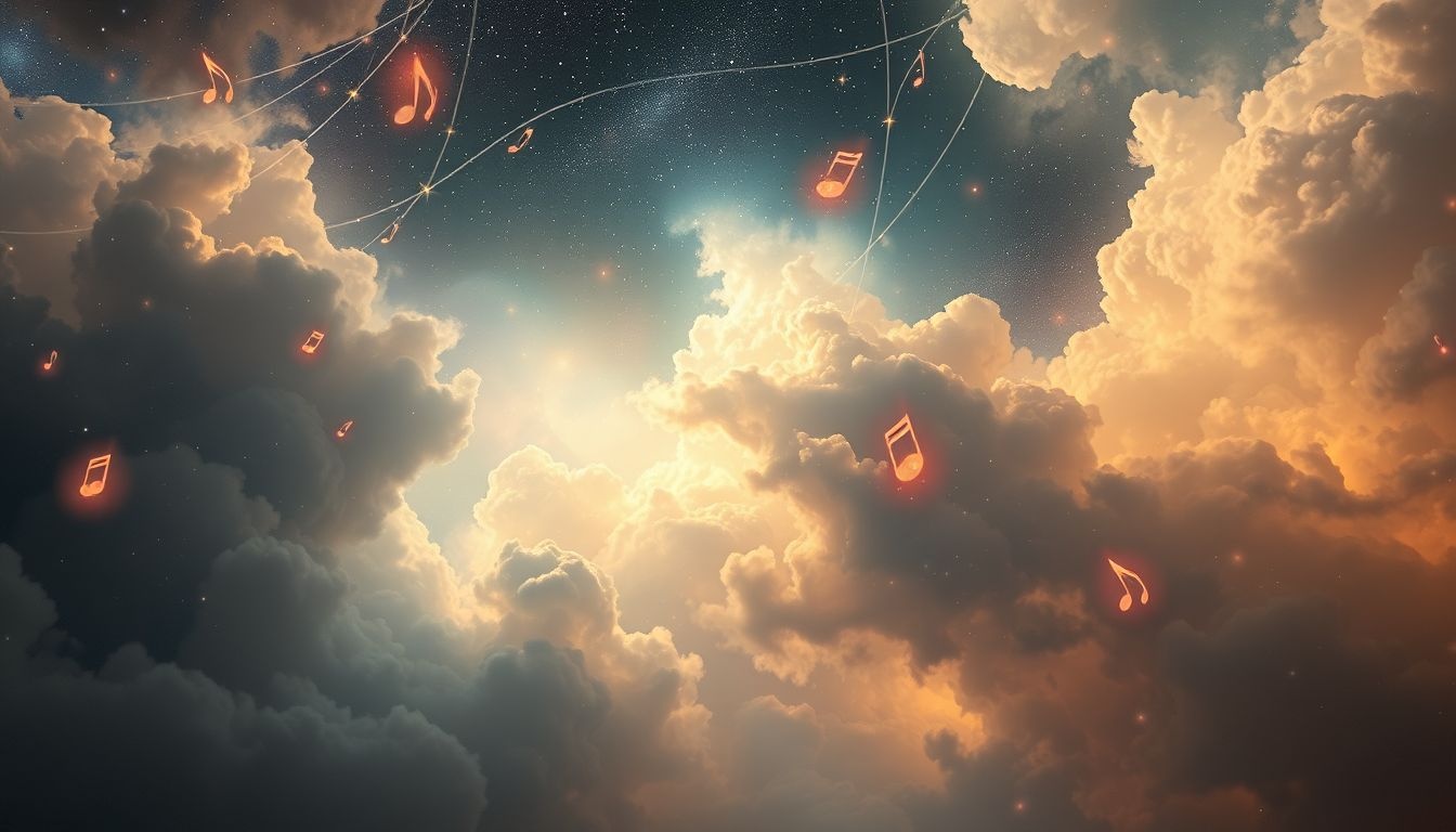 La musique nocturne évoque souvent des souvenirs anciens et émouvants.