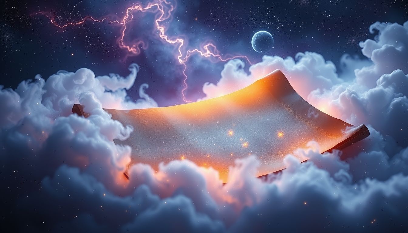 Rêver d’un papyrus magique symbolise un pouvoir secret dévoilé.