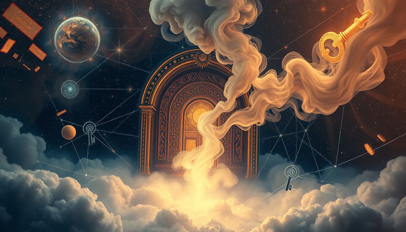 Rêver d'hériter d'une chambre de fumage symbolise sagesse transmise.