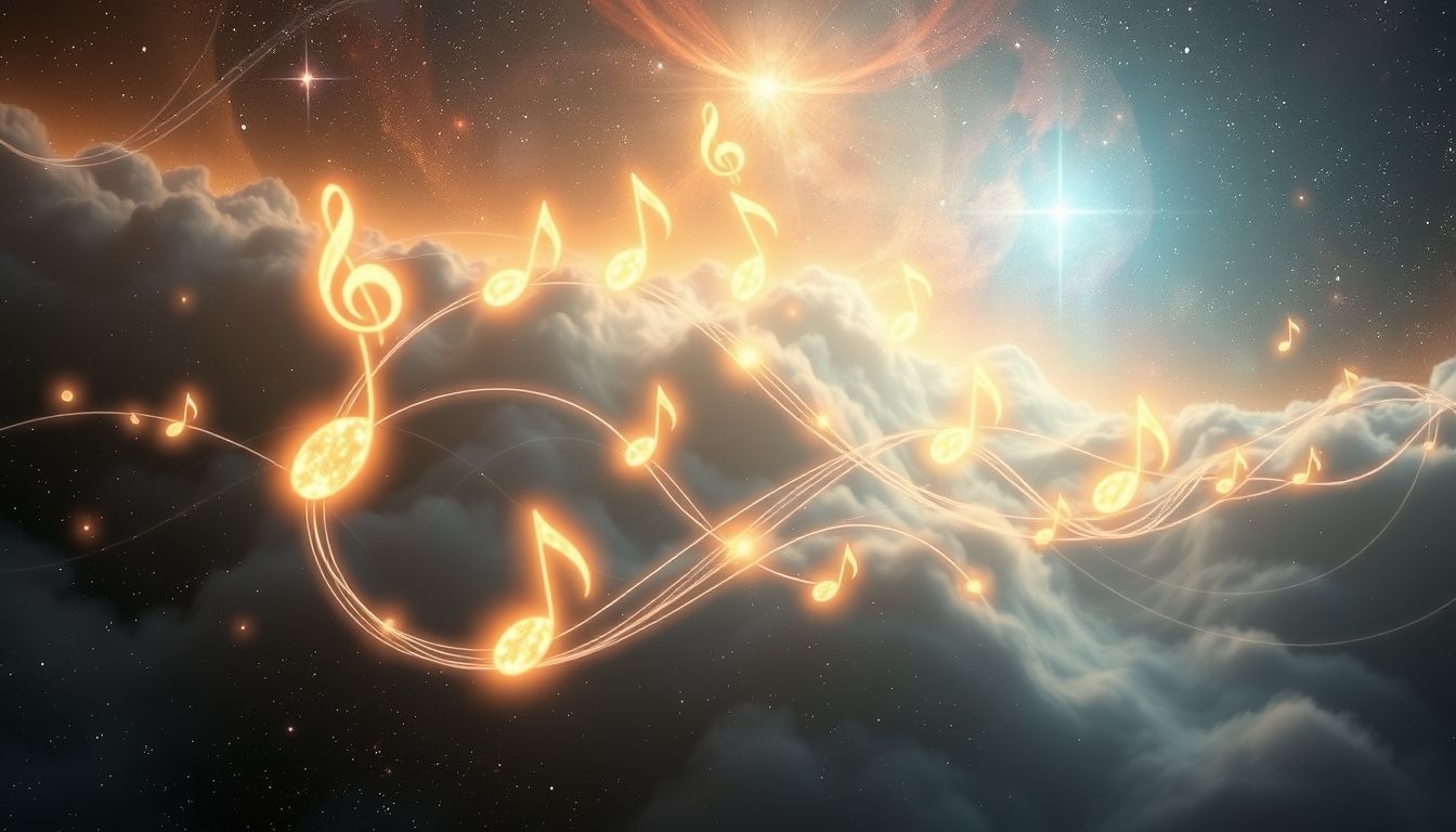 La musique nocturne peut symboliser un message intérieur ou une alerte.