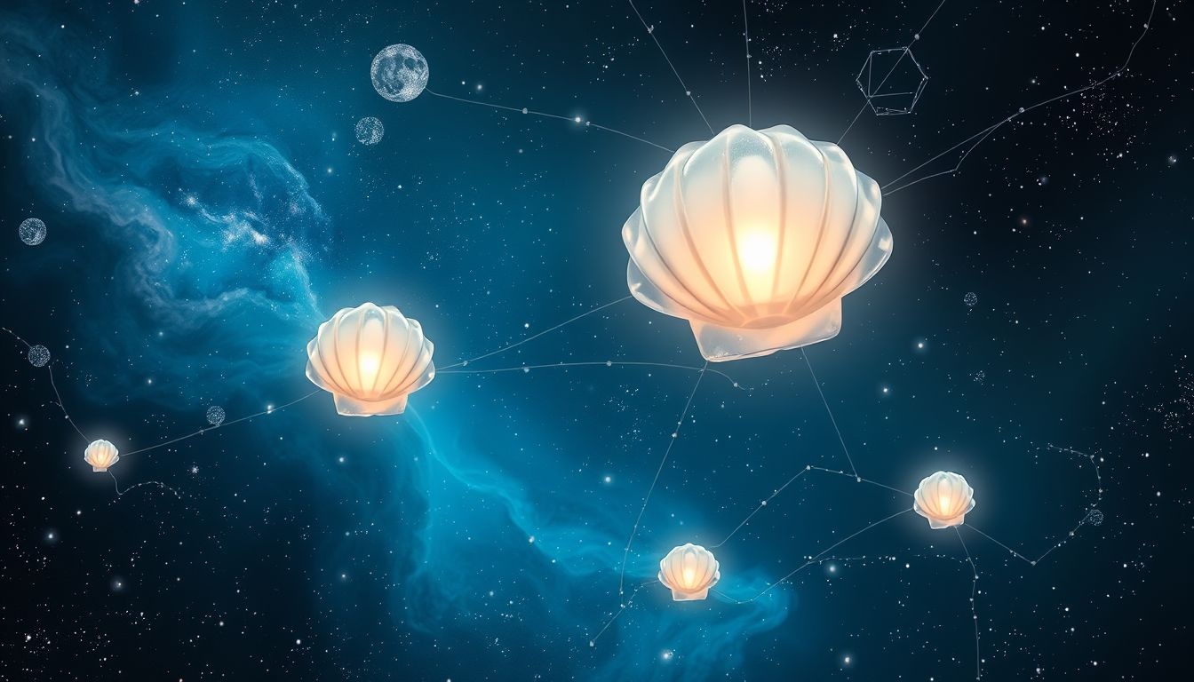 La coquille Saint-Jacques symbolise l'ouverture vers des liens authentiques.