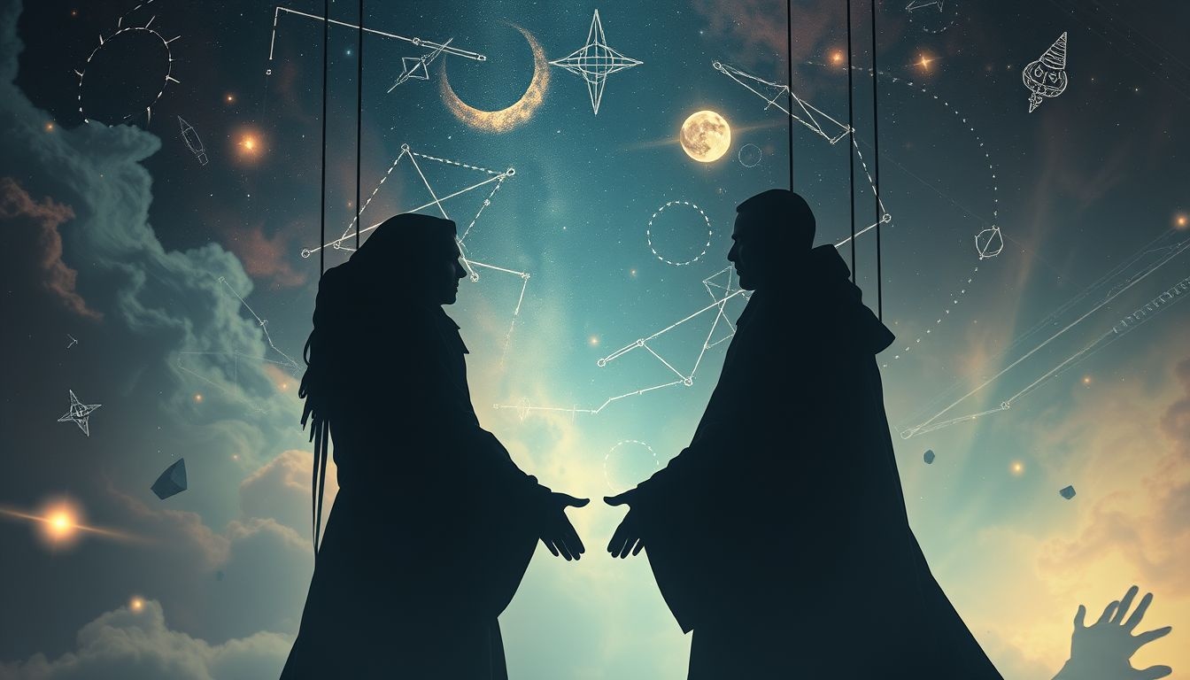 Rêver d’un duel révèle souvent un conflit intérieur symbolique profond.