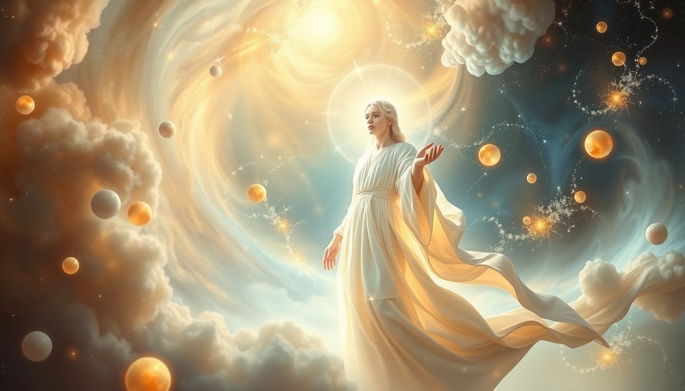 Le légat symbolise un guide spirituel vers la sagesse intérieure.