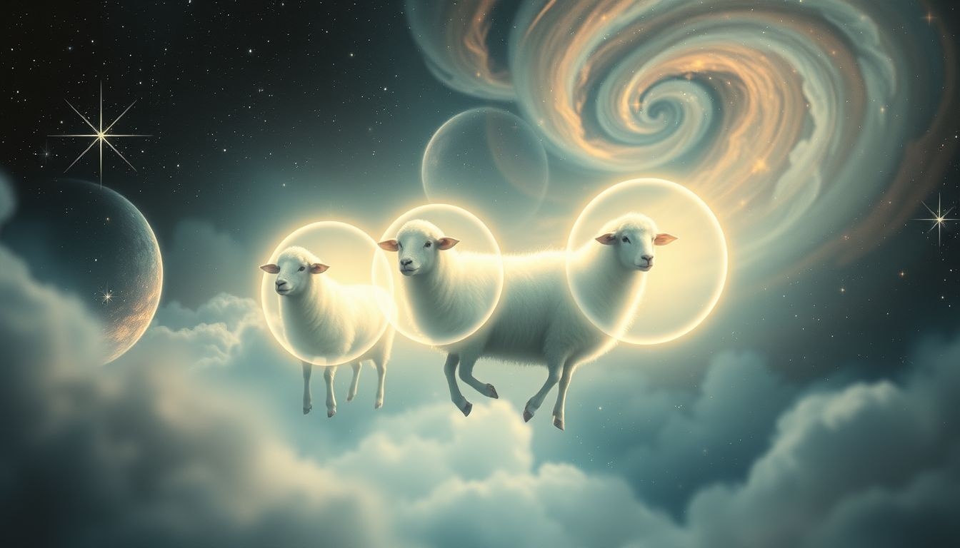 Rêver de moutons incite à se protéger des influences toxiques extérieures.