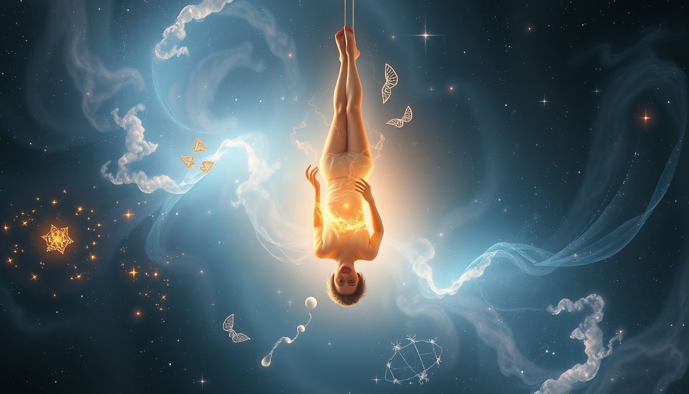 Le Pendu symbolise souvent le sacrifice et la nouvelle perspective.