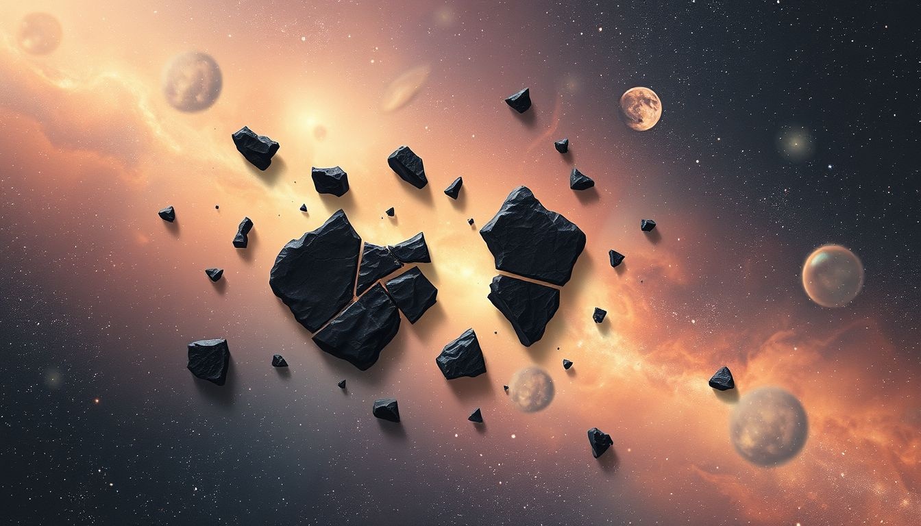 Rêver d'ardoise cassée symbolise fin, perte et déception imminente.