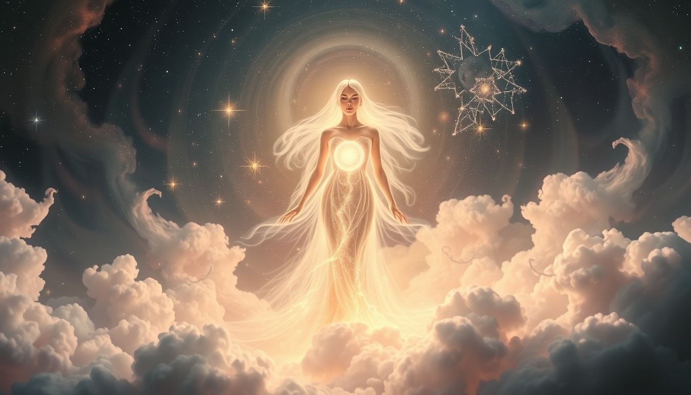 La matrone incarne foi profonde, guidance sage et intuition féminine.
