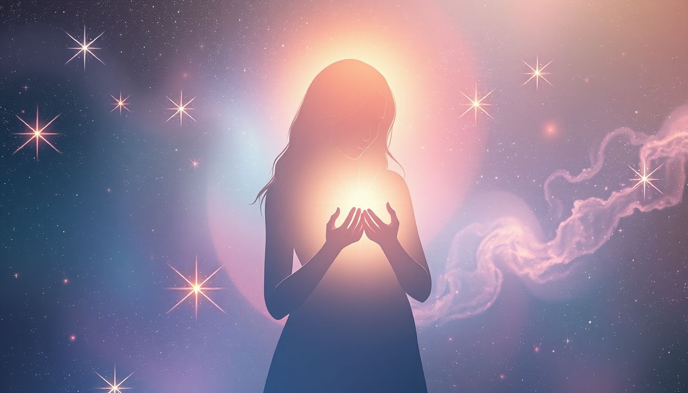 La petite dame symbolise souvent la douceur maternelle et la protection.