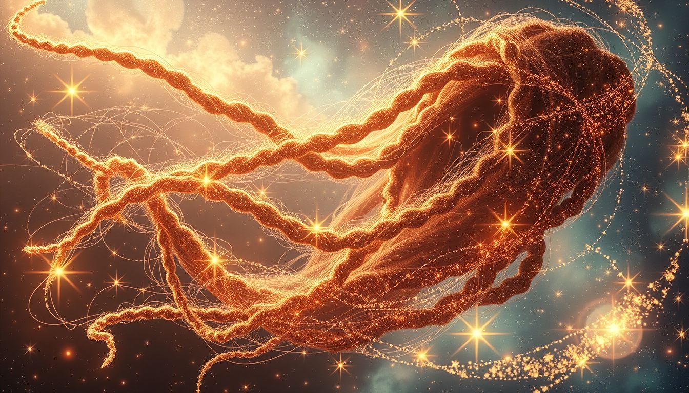 Dans les rêves, la tresse symbolise souvent la force féminine unie.