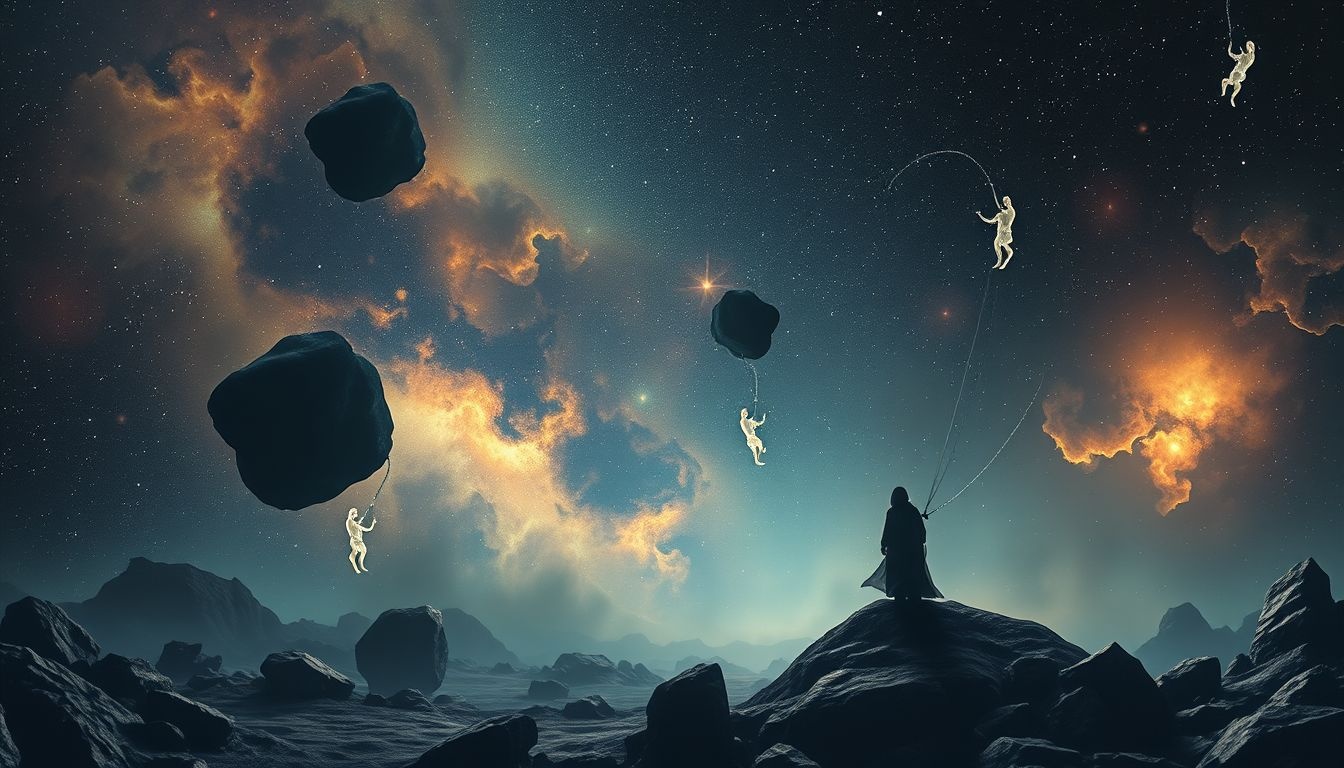 Le ballast symbolise souvent un poids émotionnel difficile à porter.