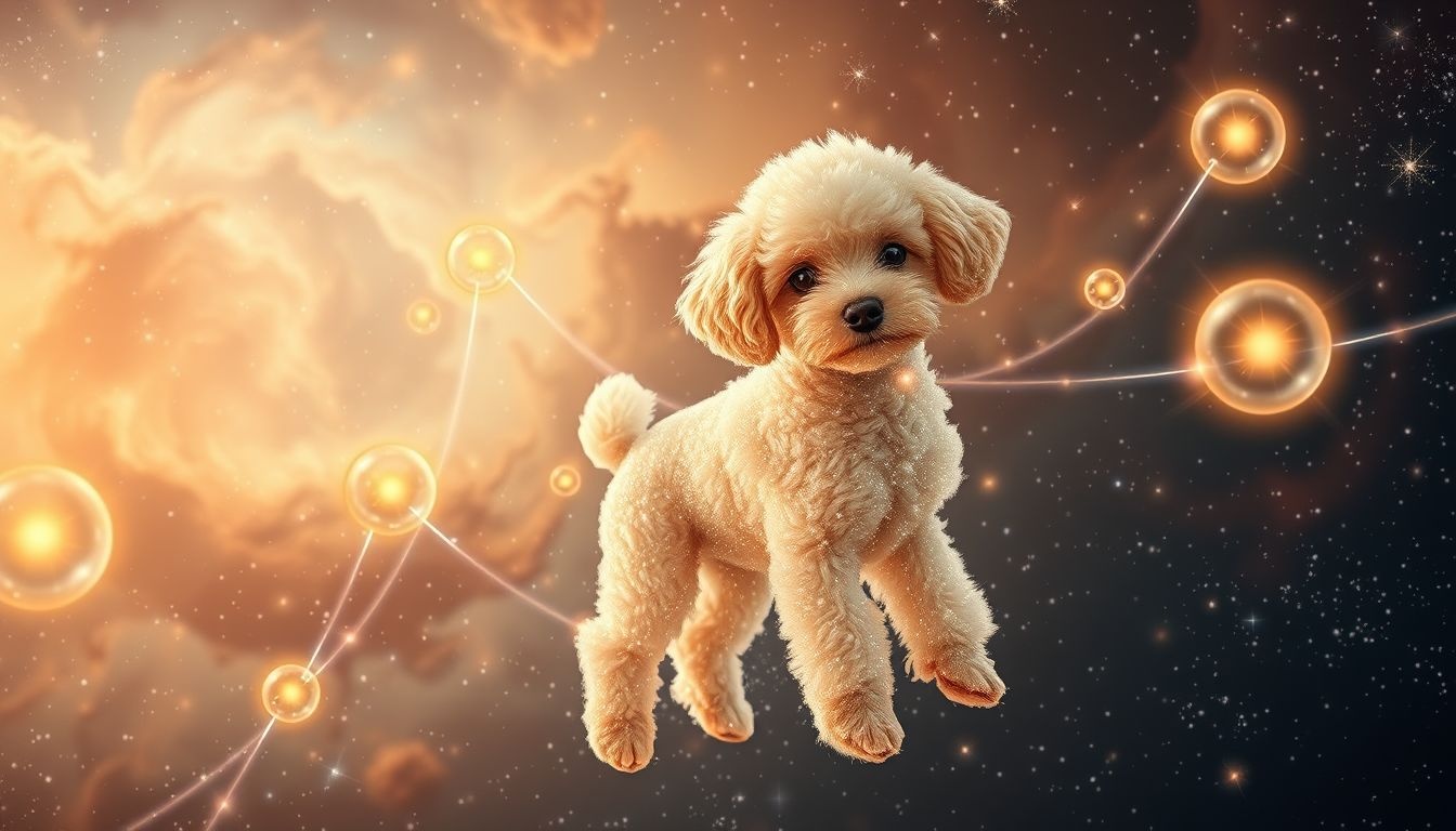 Le caniche miniature symbolise souvent des liens sociaux harmonieux en rêve.