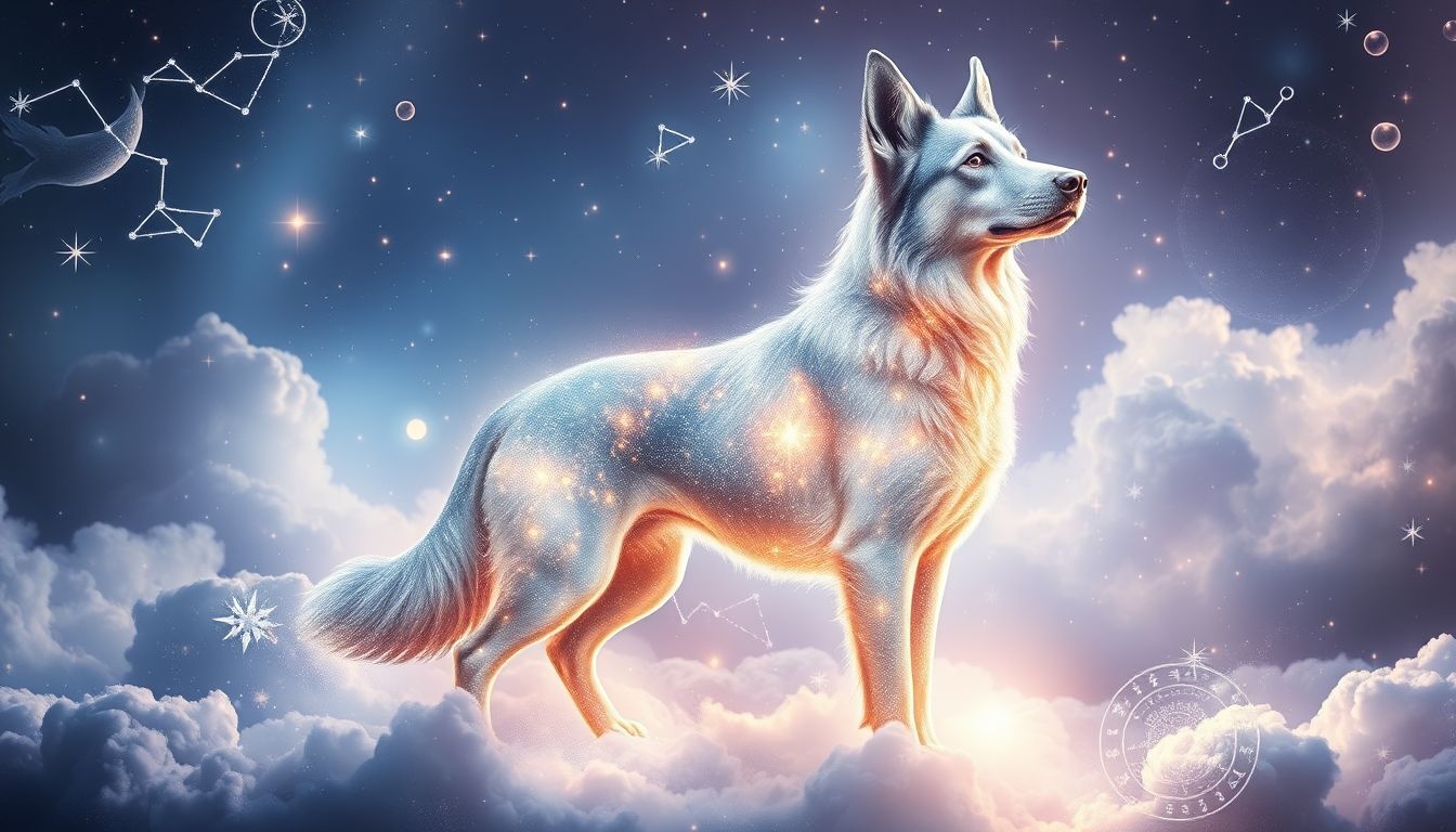 Le chien de berger est symbole de fidélité et de protection instinctive.