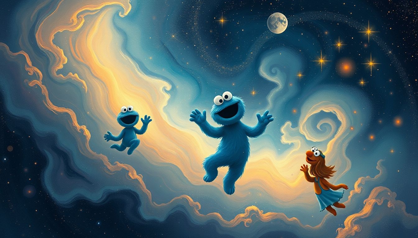 Le Cookie Monster symbolise l'envie incontrôlable dans les rêves.