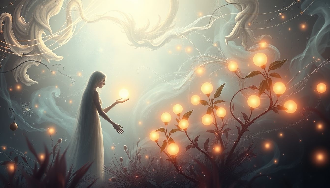 Le jardinier récoltant symbolise la réussite et l’épanouissement personnel.