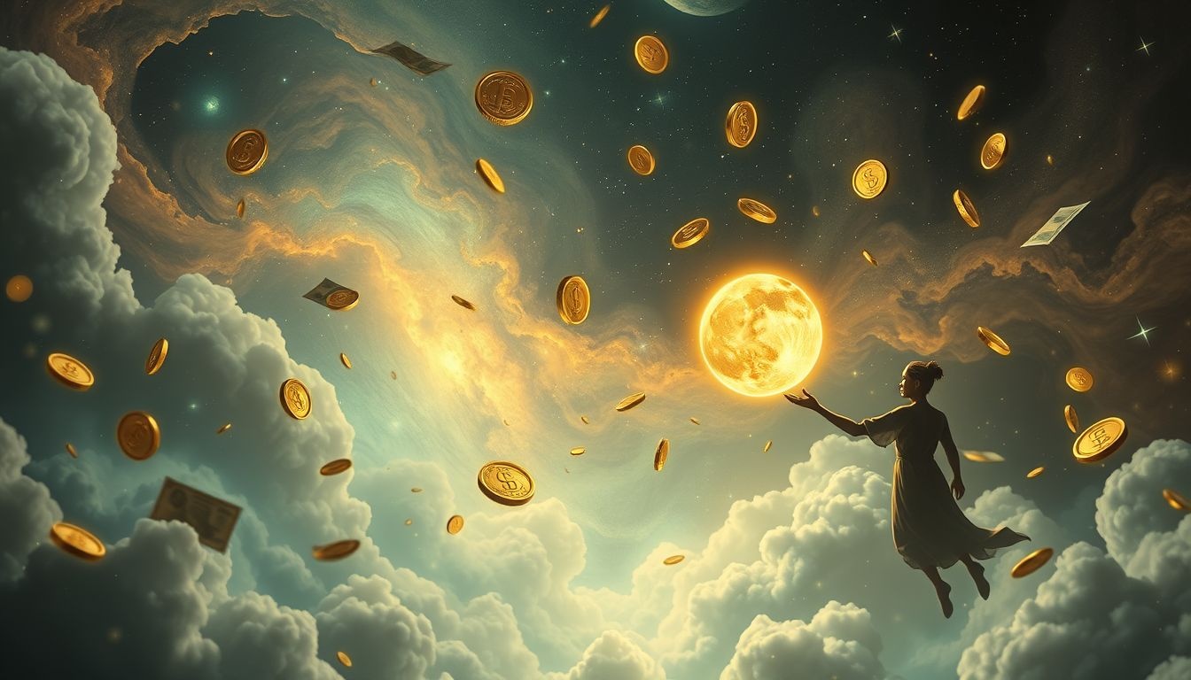 Le valet symbolise souvent la gestion humble de richesse et dettes.