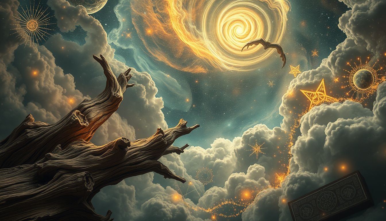 Le vermoulu symbolise souvent le passé oublié dans plusieurs cultures.