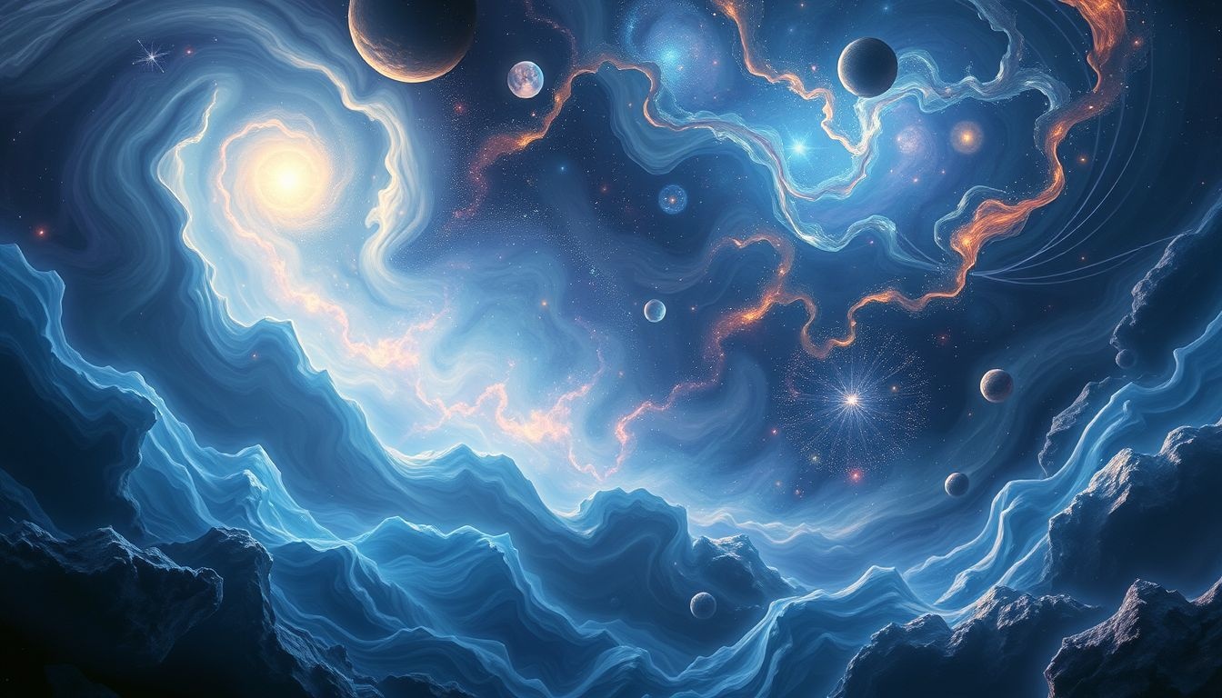 Les abysses symbolisent la profondeur mystérieuse de l'inconscient.