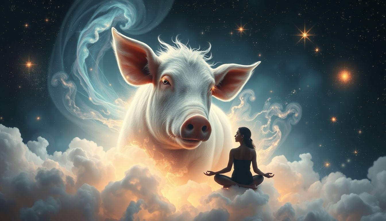 Communiquer avec une truie révèle l'écoute profonde de son intuition.