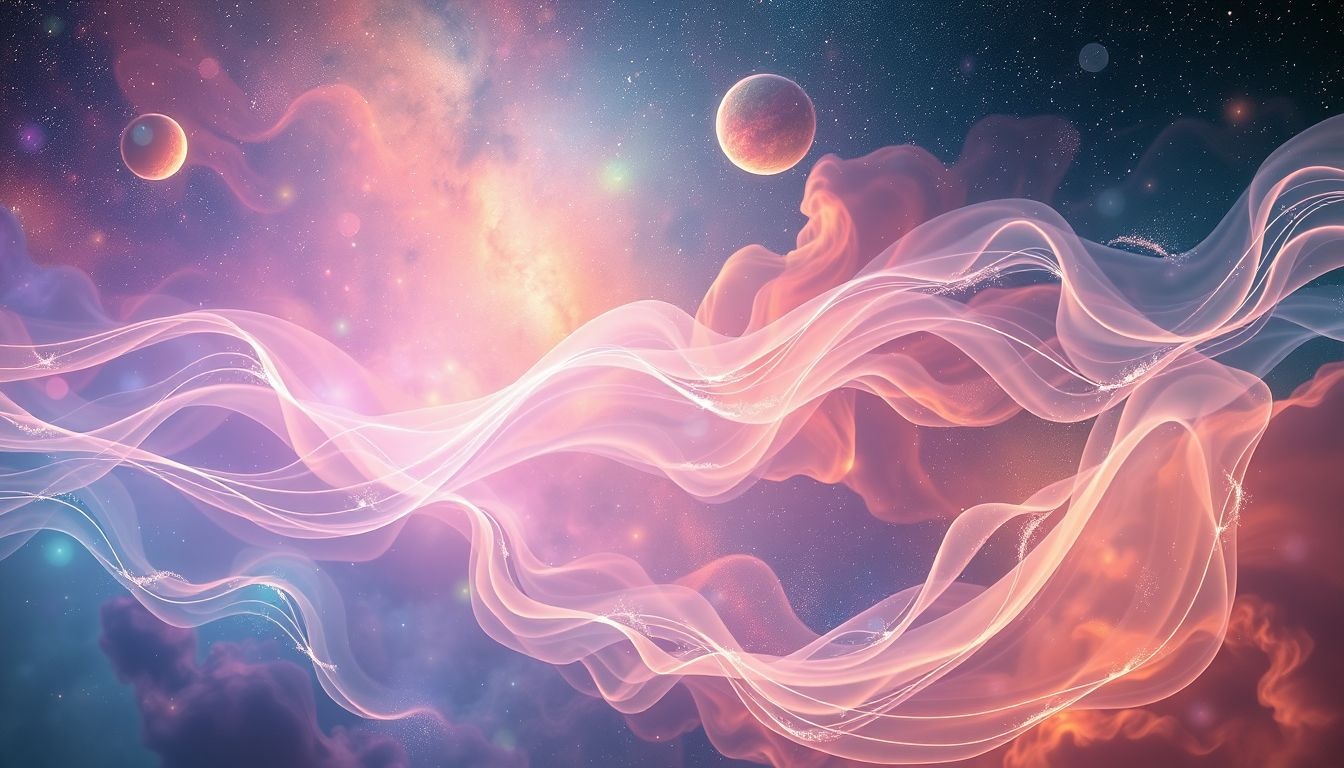 Les rayons colorés symbolisent émotions vives et créativité débordante.