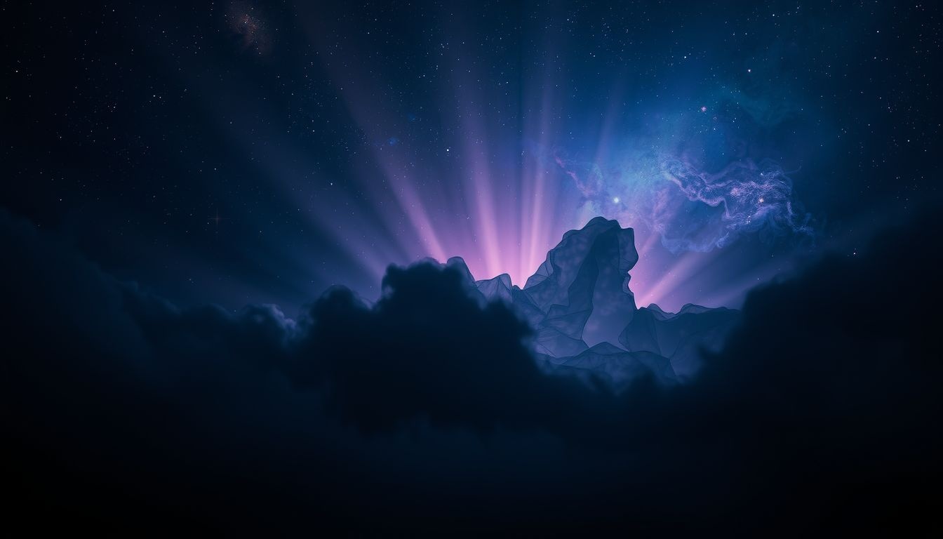 Les rayons sombres symbolisent souvent peurs intérieures et mystères cachés.