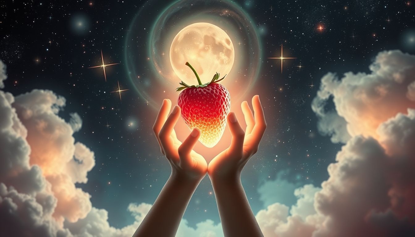 Rêver d'acheter des fraises révèle un besoin d'amour profond.