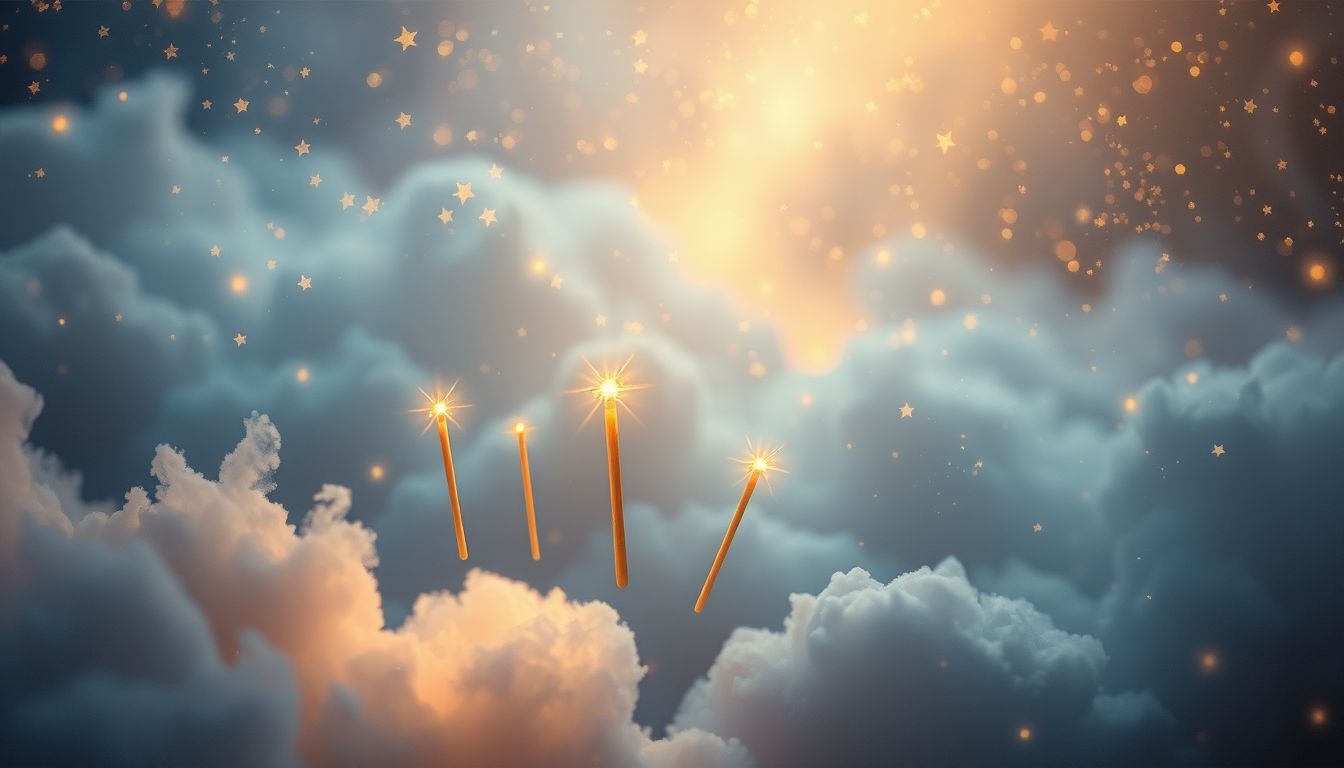 Rêver d'allumettes symbolise la fragilité et l'étincelle du potentiel.