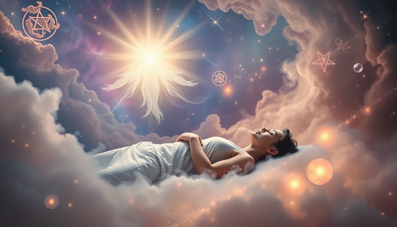 Rêver d’une bénédiction symbolise protection divine et renouveau spirituel.