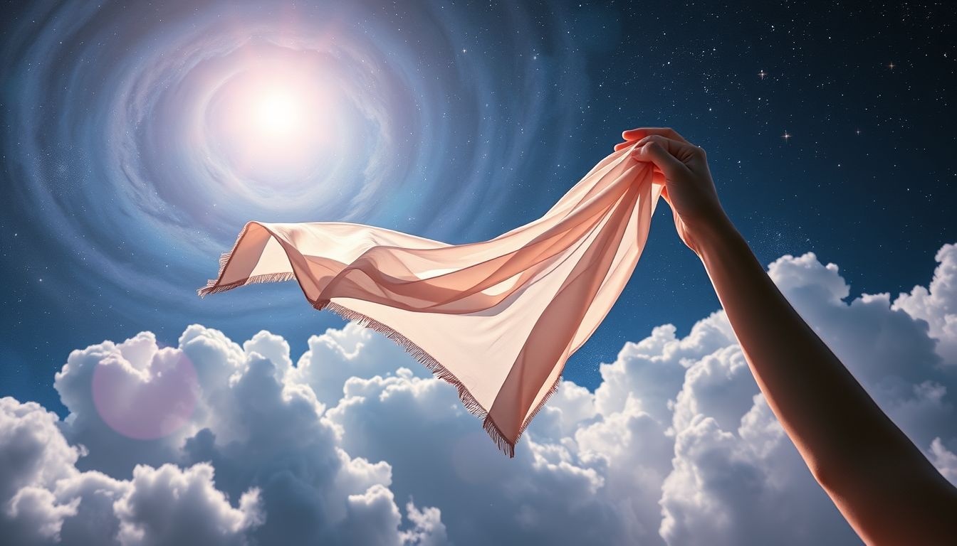Rêver d’enlever une écharpe symbolise la libération émotionnelle.